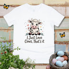 Kids "I Just Love Cows" Tee
