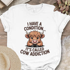 Cow Addiction Tee