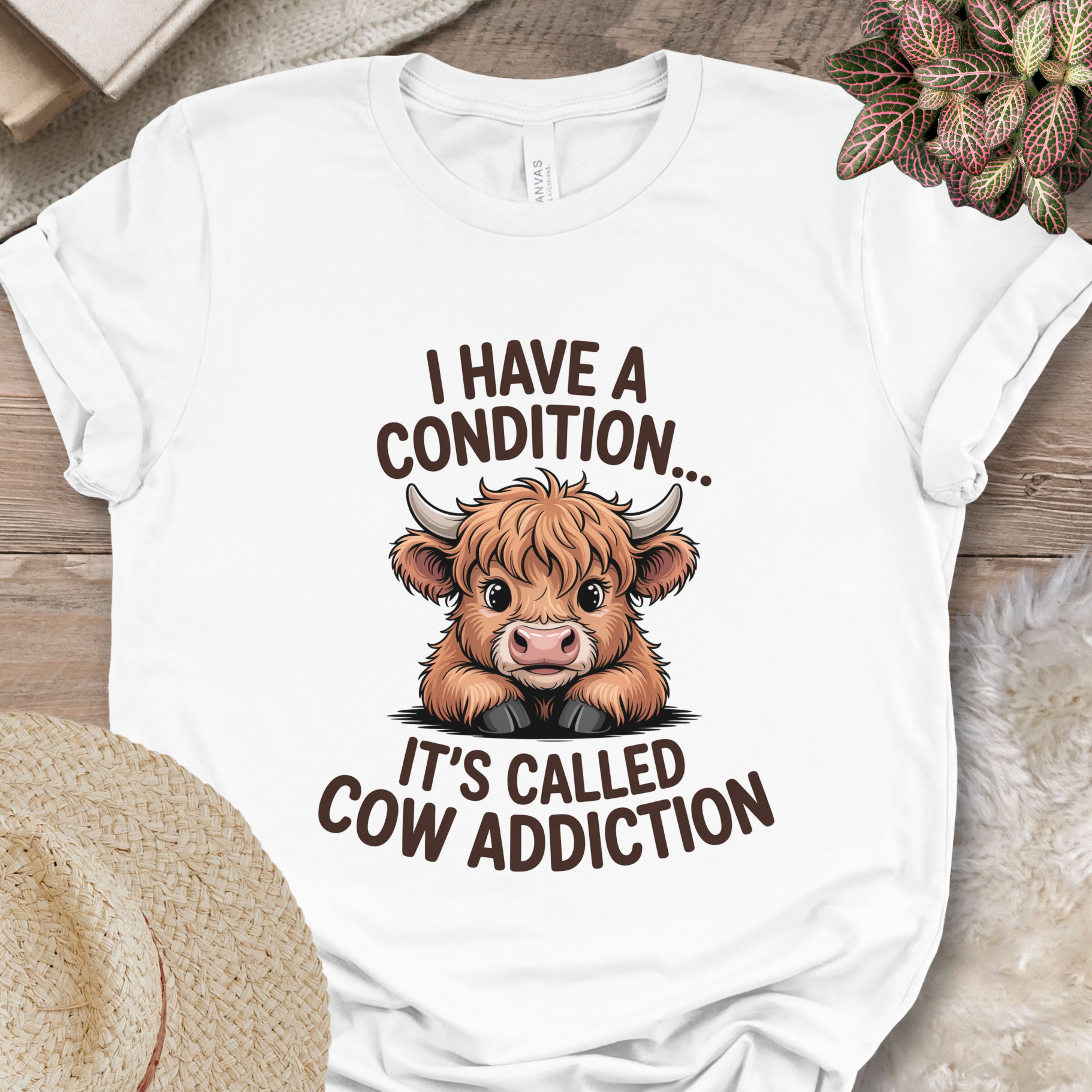 Cow Addiction Tee