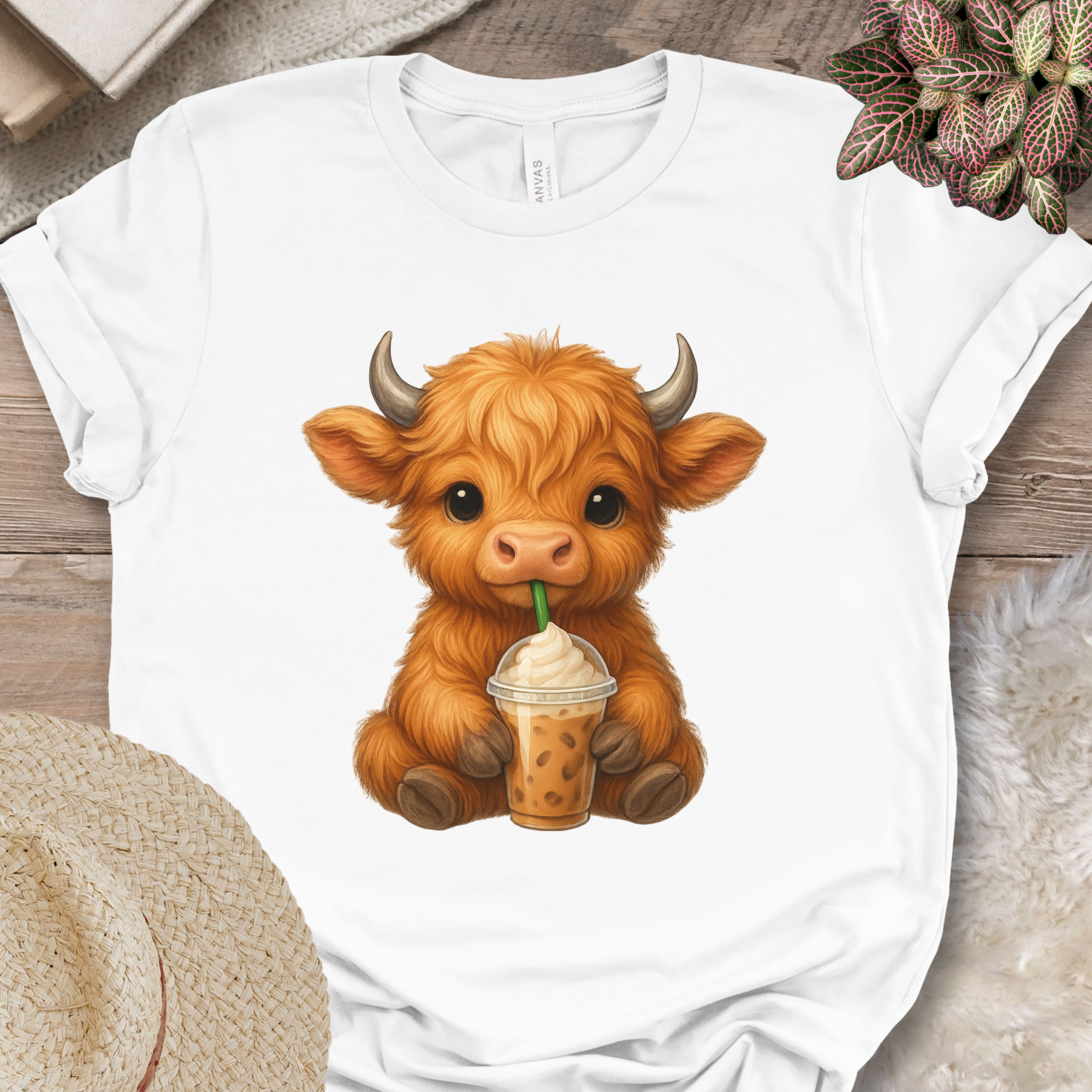 Cute Highland Cow Tee