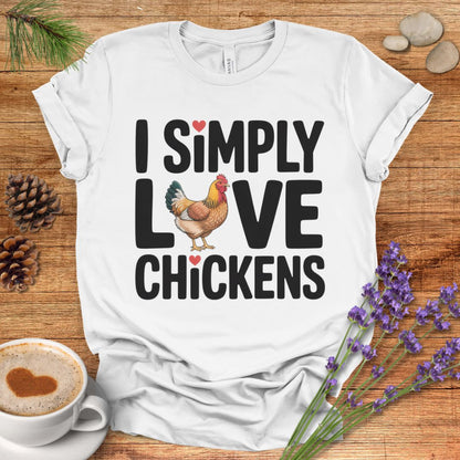 Bold Love Chickens Shirt