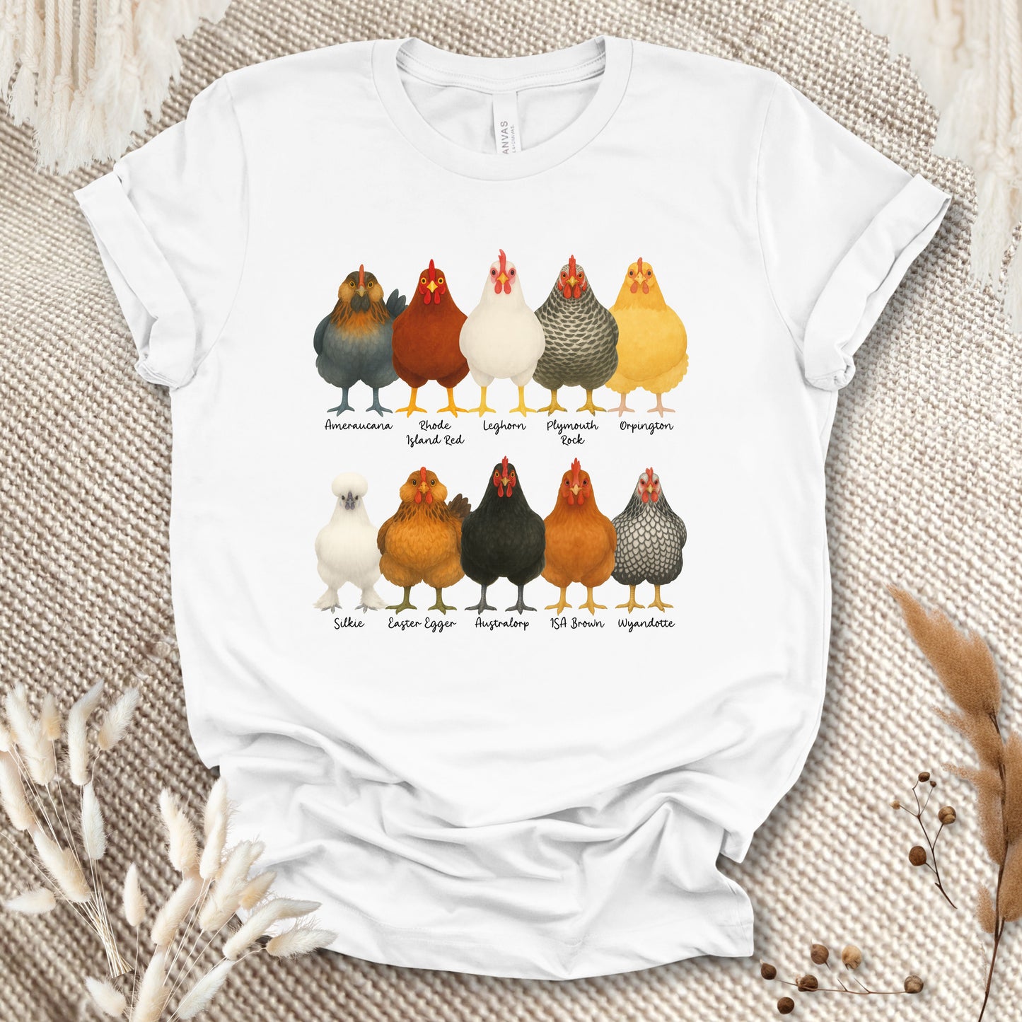 Fancy Chicken Breeds T-Shirt