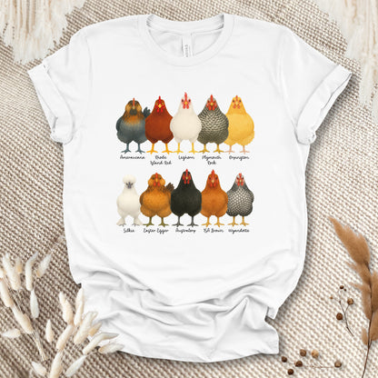 Fancy Chicken Breeds T-Shirt