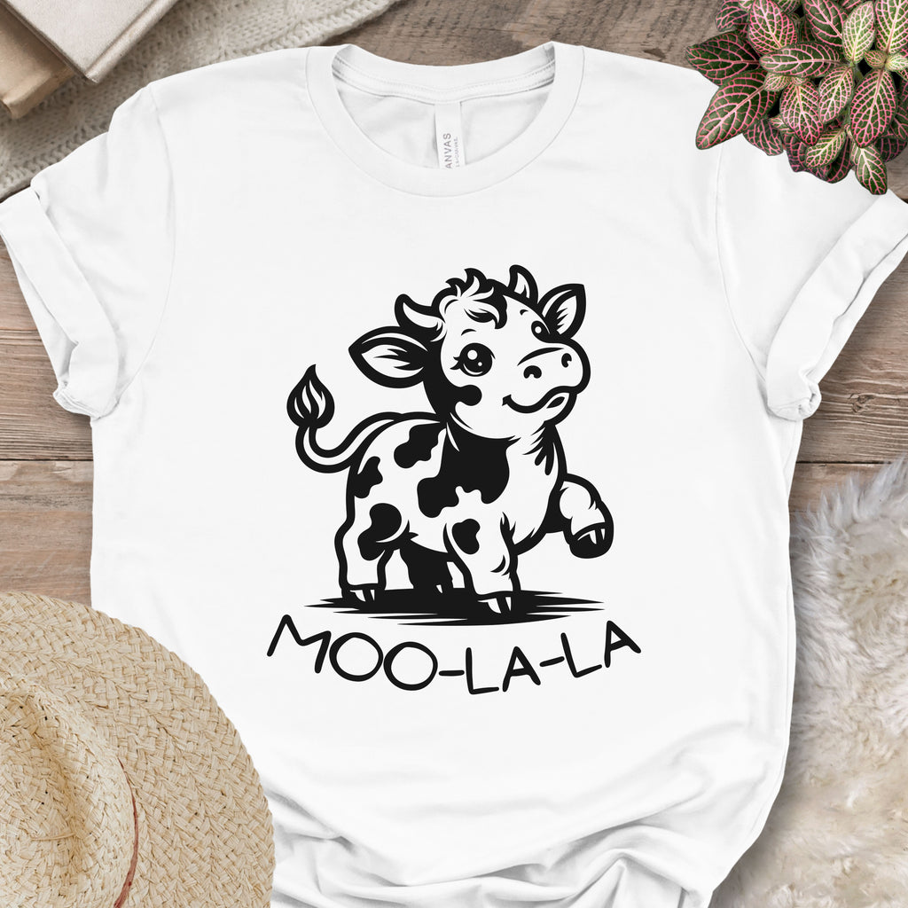 Moo-La-La Cow Tee