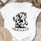 Moo-La-La Cow Tee