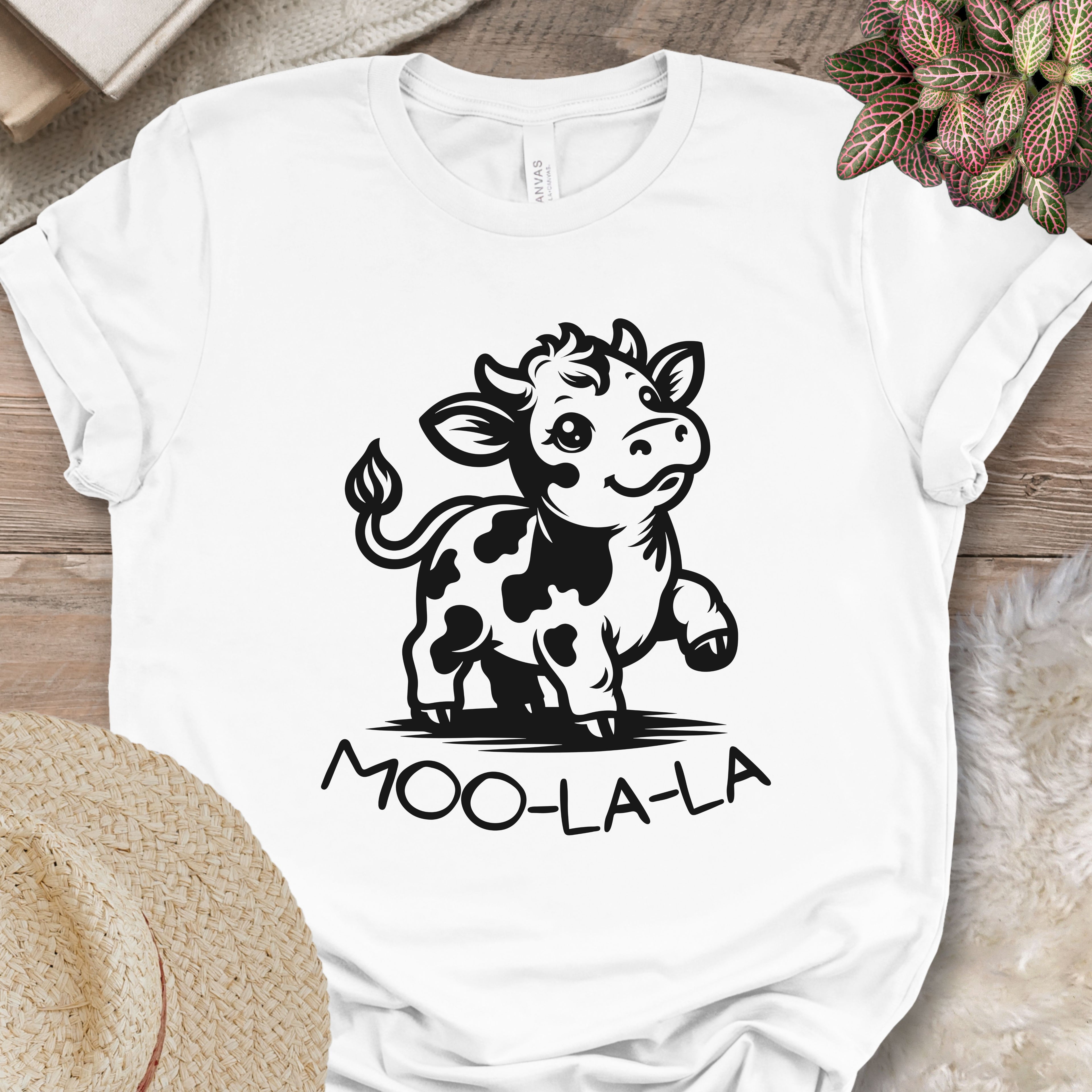 Moo-La-La Cow Tee