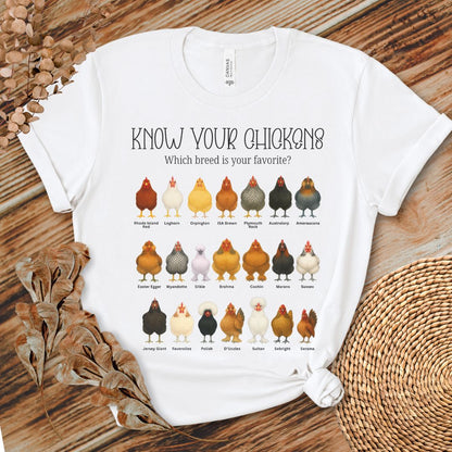 Know Your Chickens Shirt
