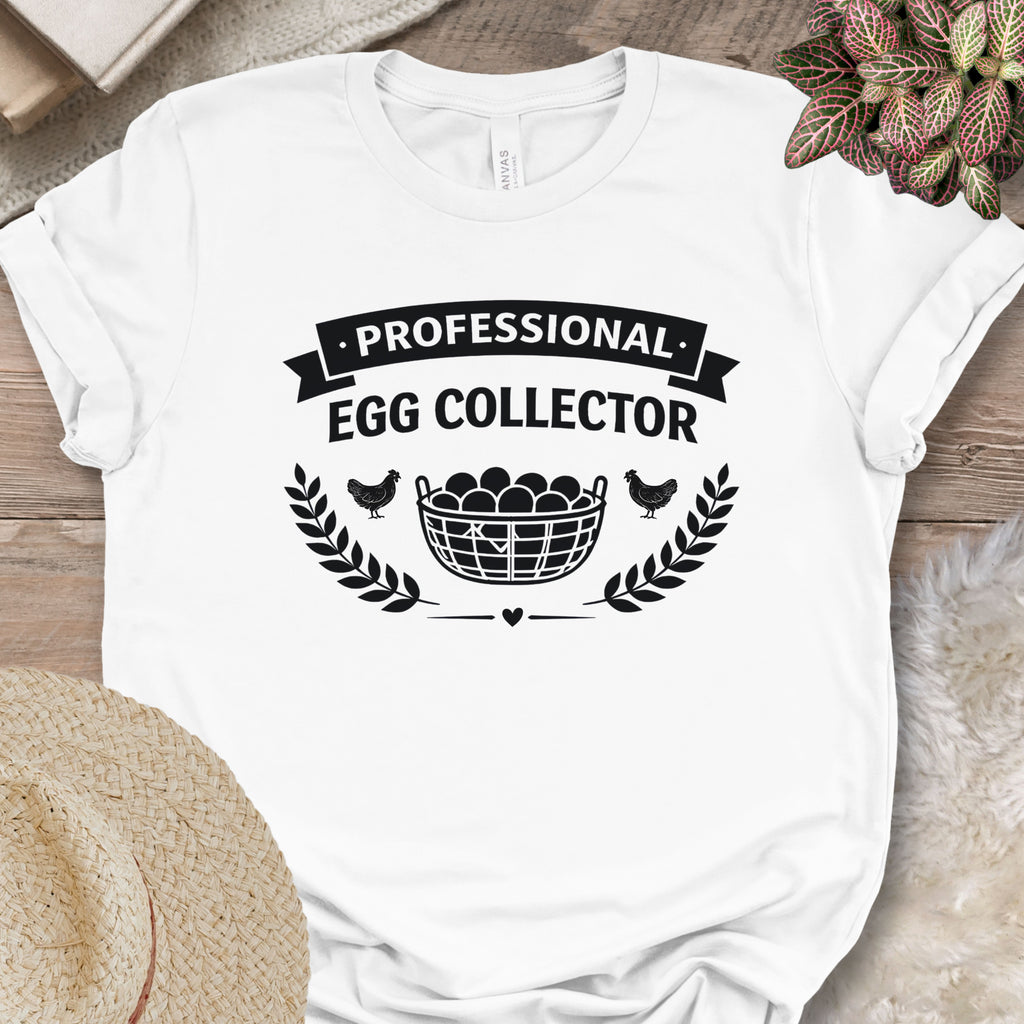 Egg Gathering Farm Humor T-Shirt