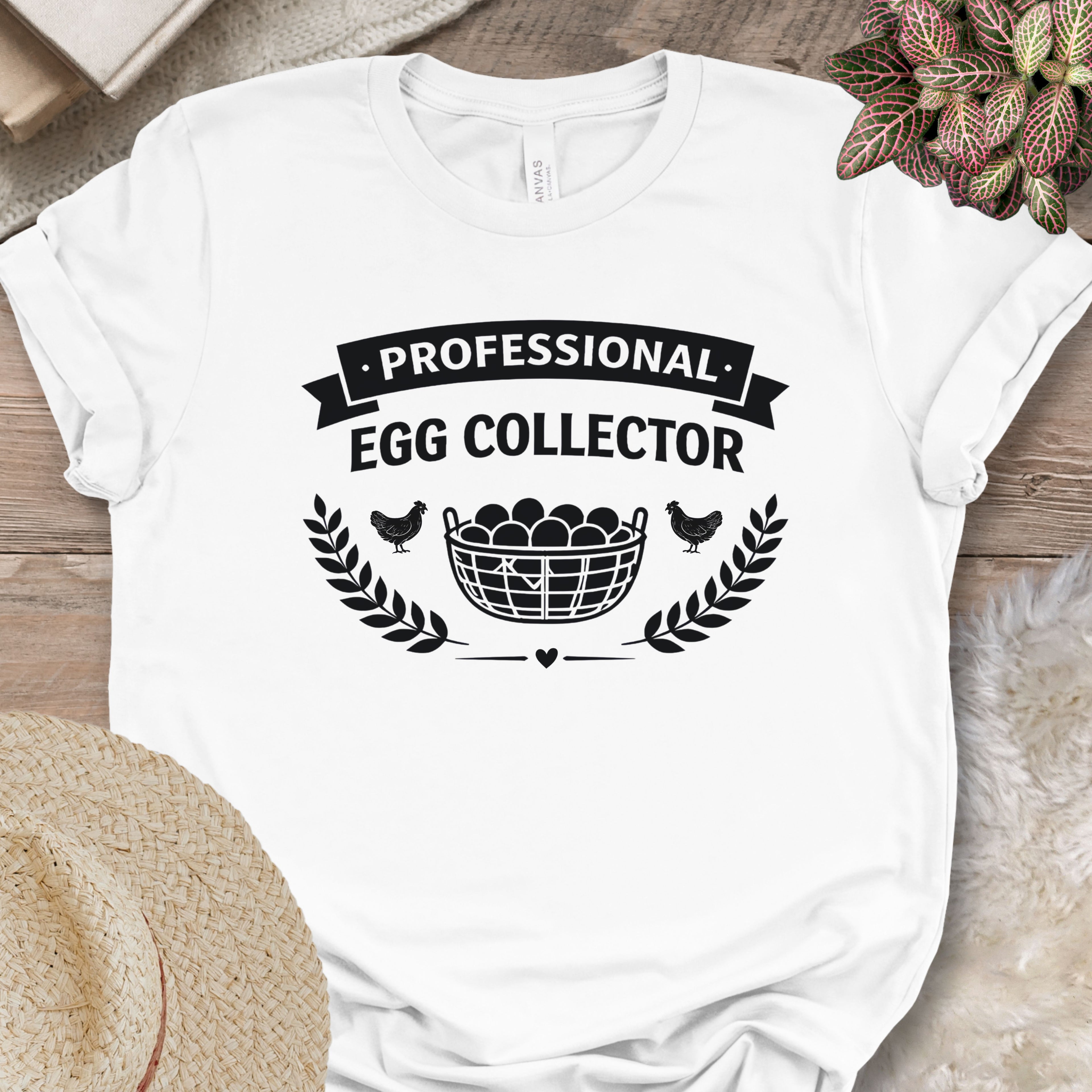 Egg Gathering Farm Humor T-Shirt