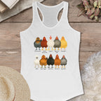 Fancy Chicken Breeds Tank Top