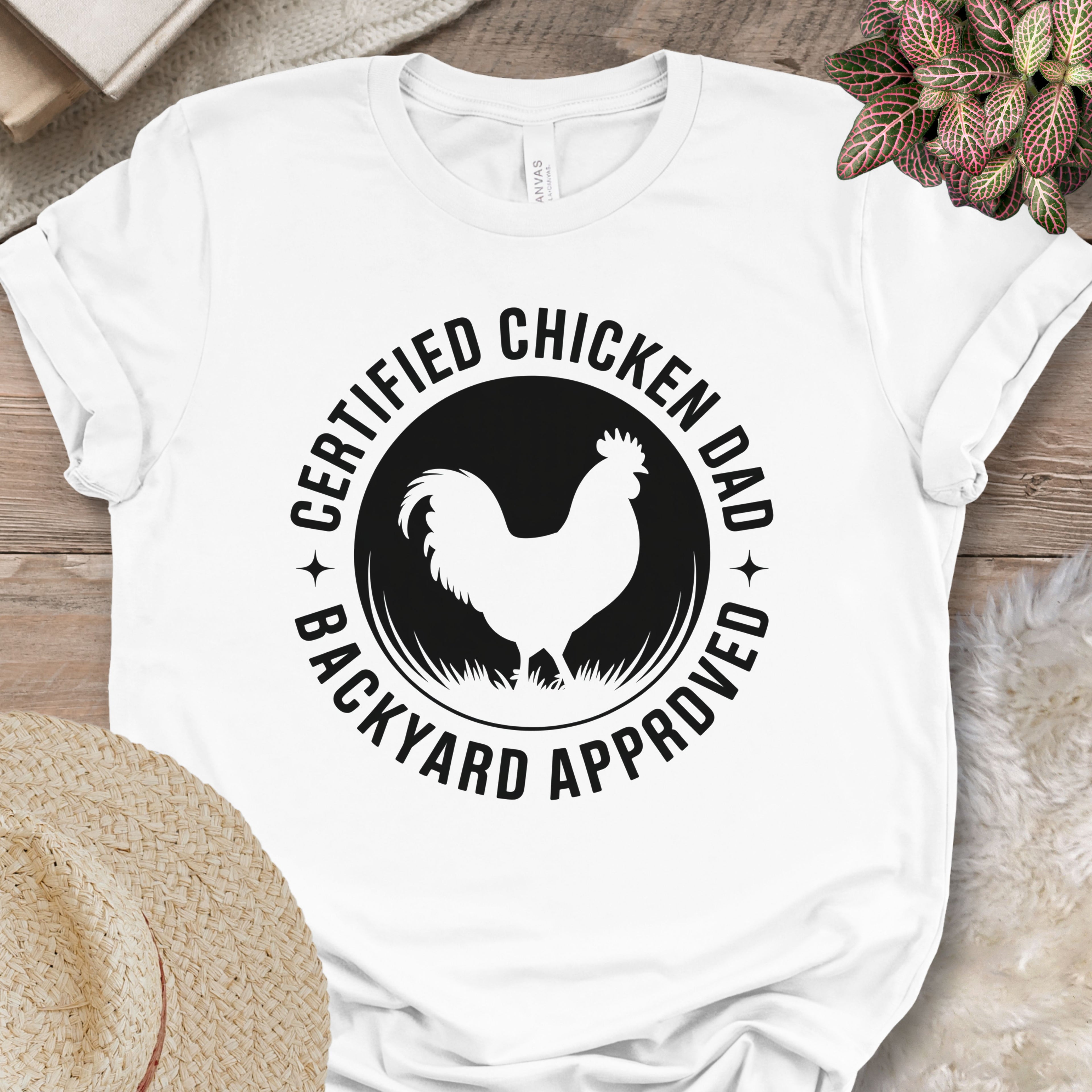 Certified Chicken Dad Shirt
