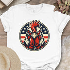 Patriotic Rooster Americana T-Shirt