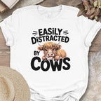 Easily Distracted by Cows Tee