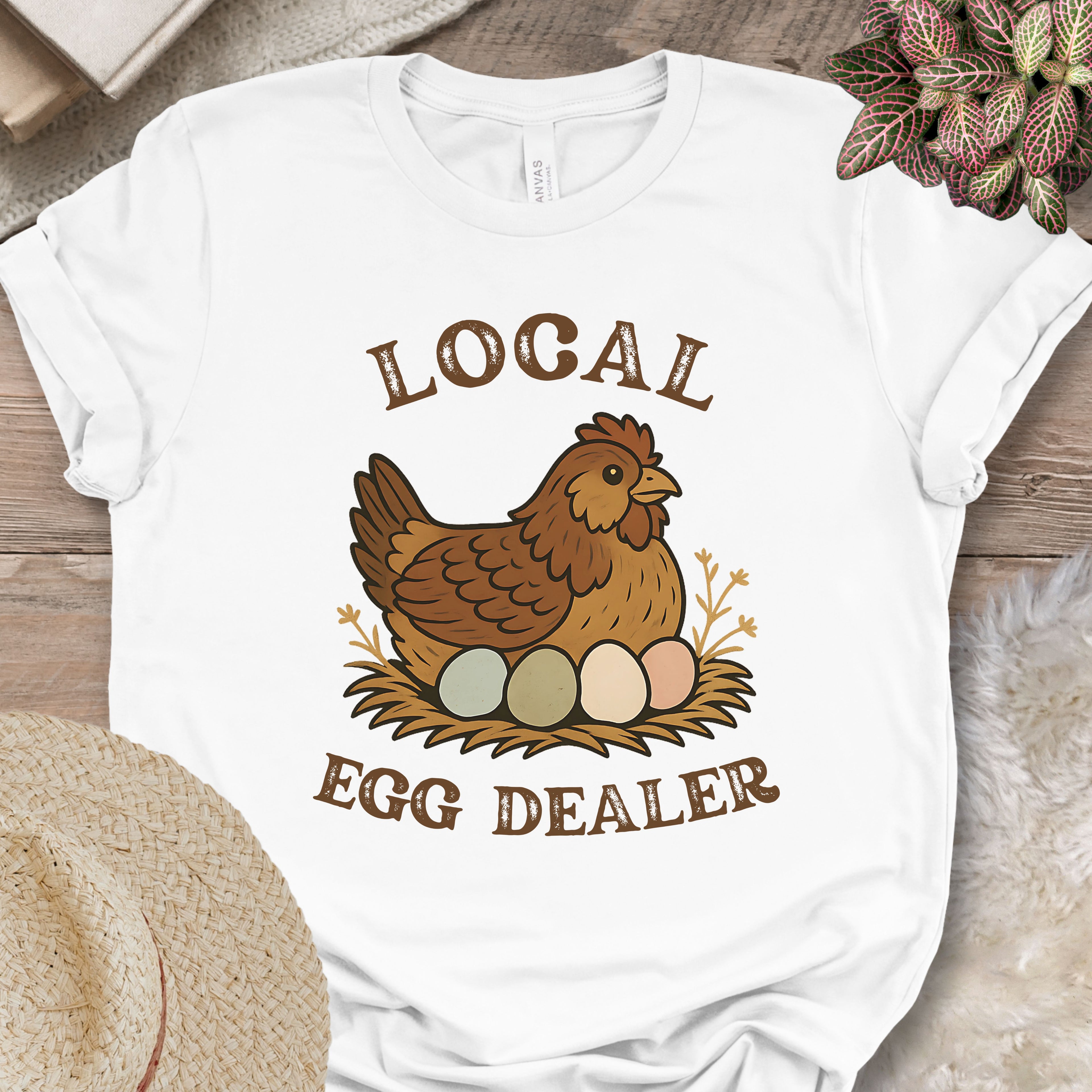 Local Egg Dealer Chicken T-Shirt