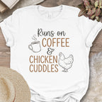 Farm Morning Comfort Graphic T-Shirt
