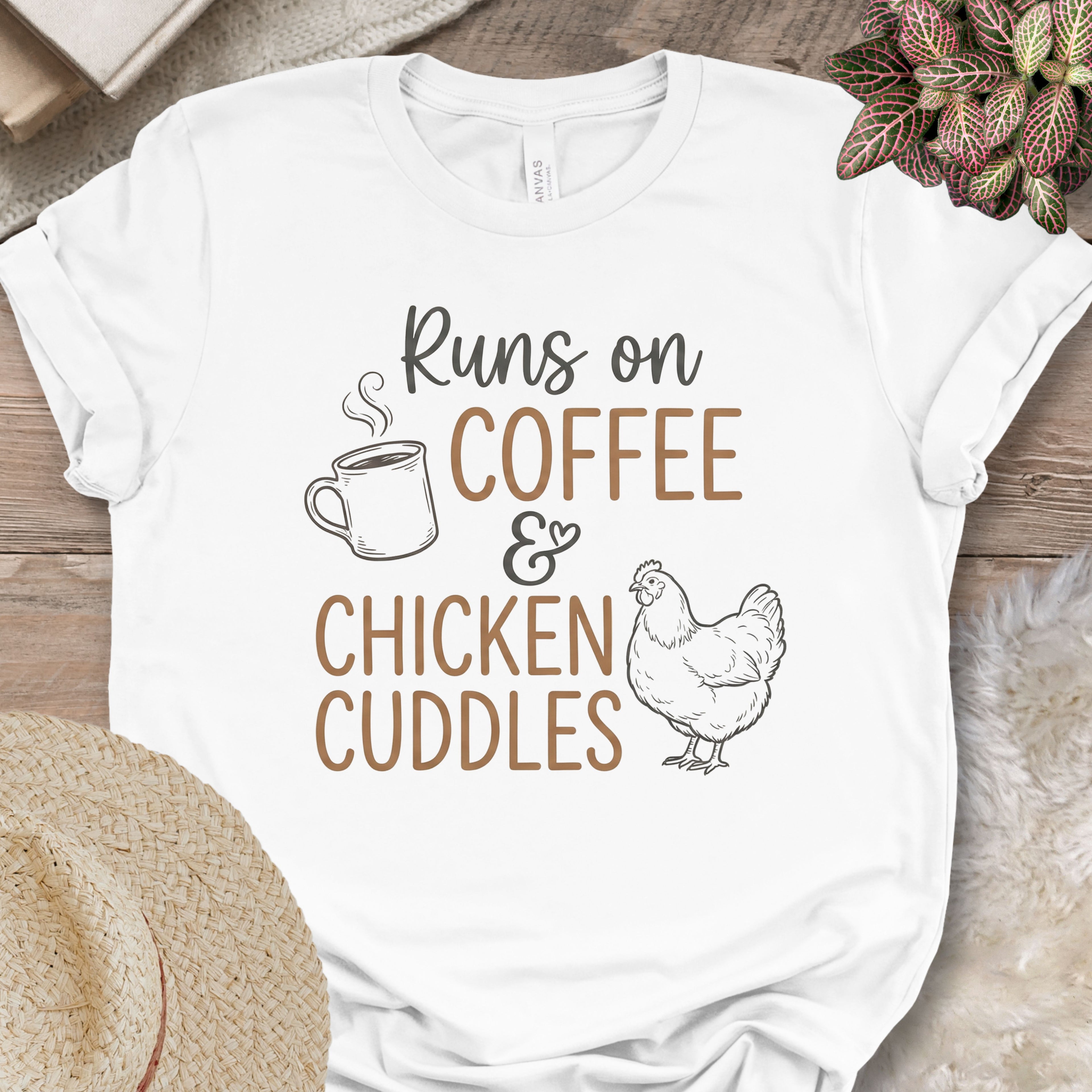 Farm Morning Comfort Graphic T-Shirt