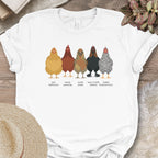 Backyard Chicken Breeds Tee (A)