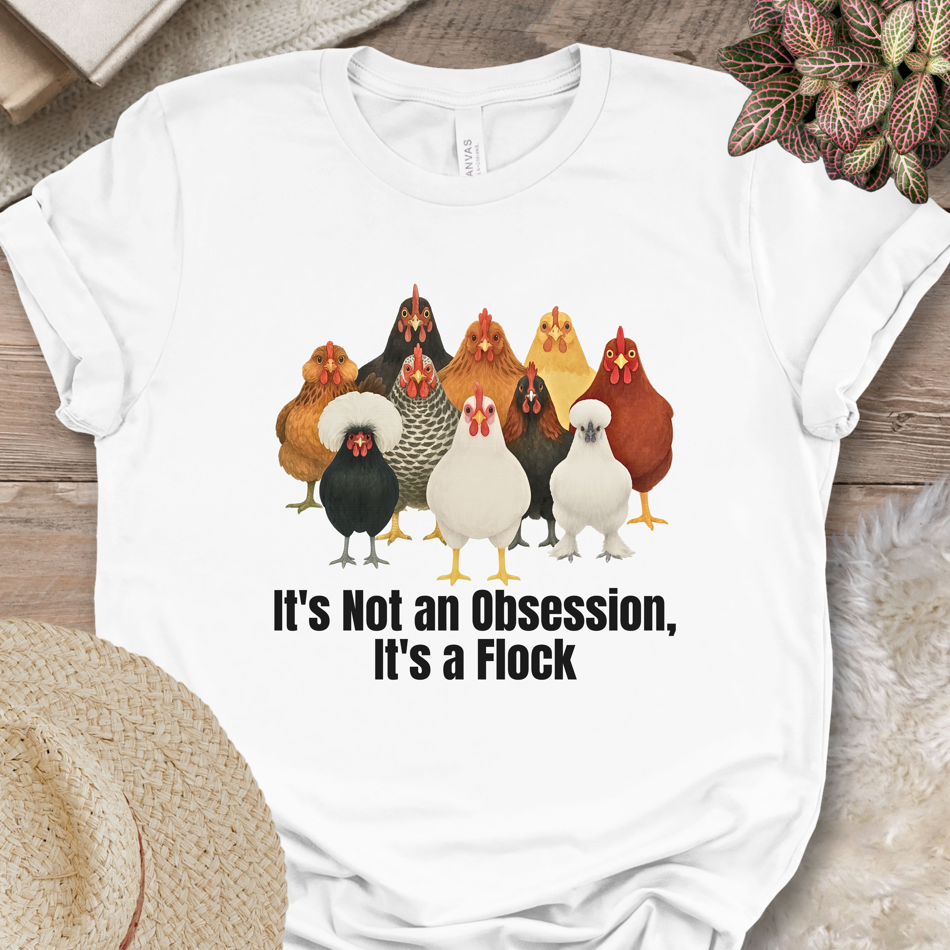 It’s Not an Obsession, It’s a Flock Tee