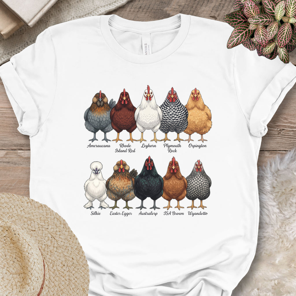 Chicken Collection Graphic Shirt