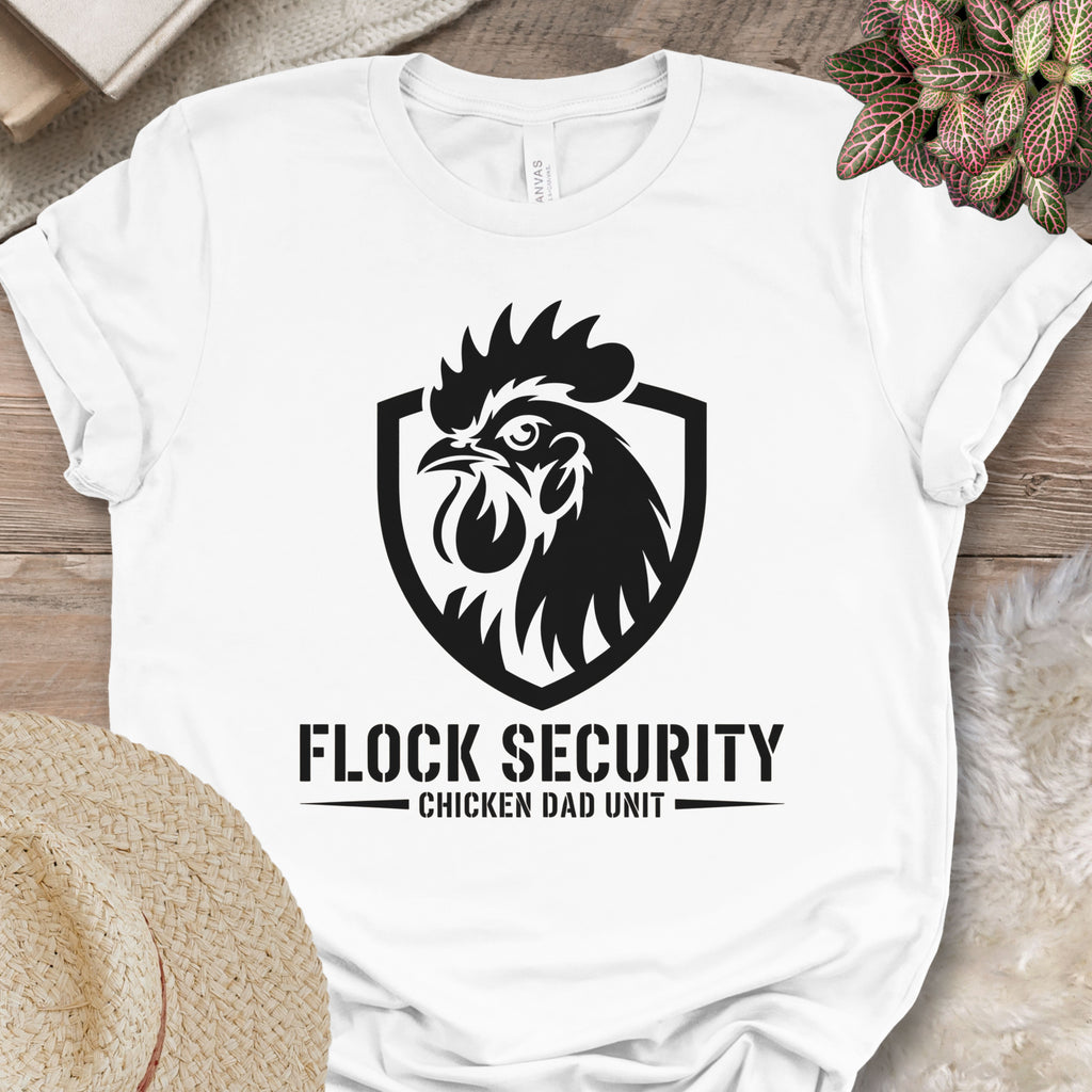 Flock Security Chicken Dad Shirt