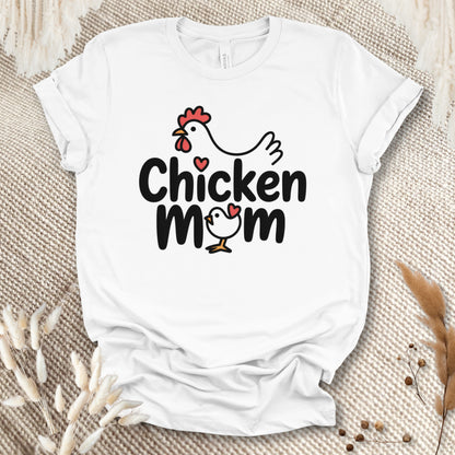 Hen Heart Chicken Mom Shirt
