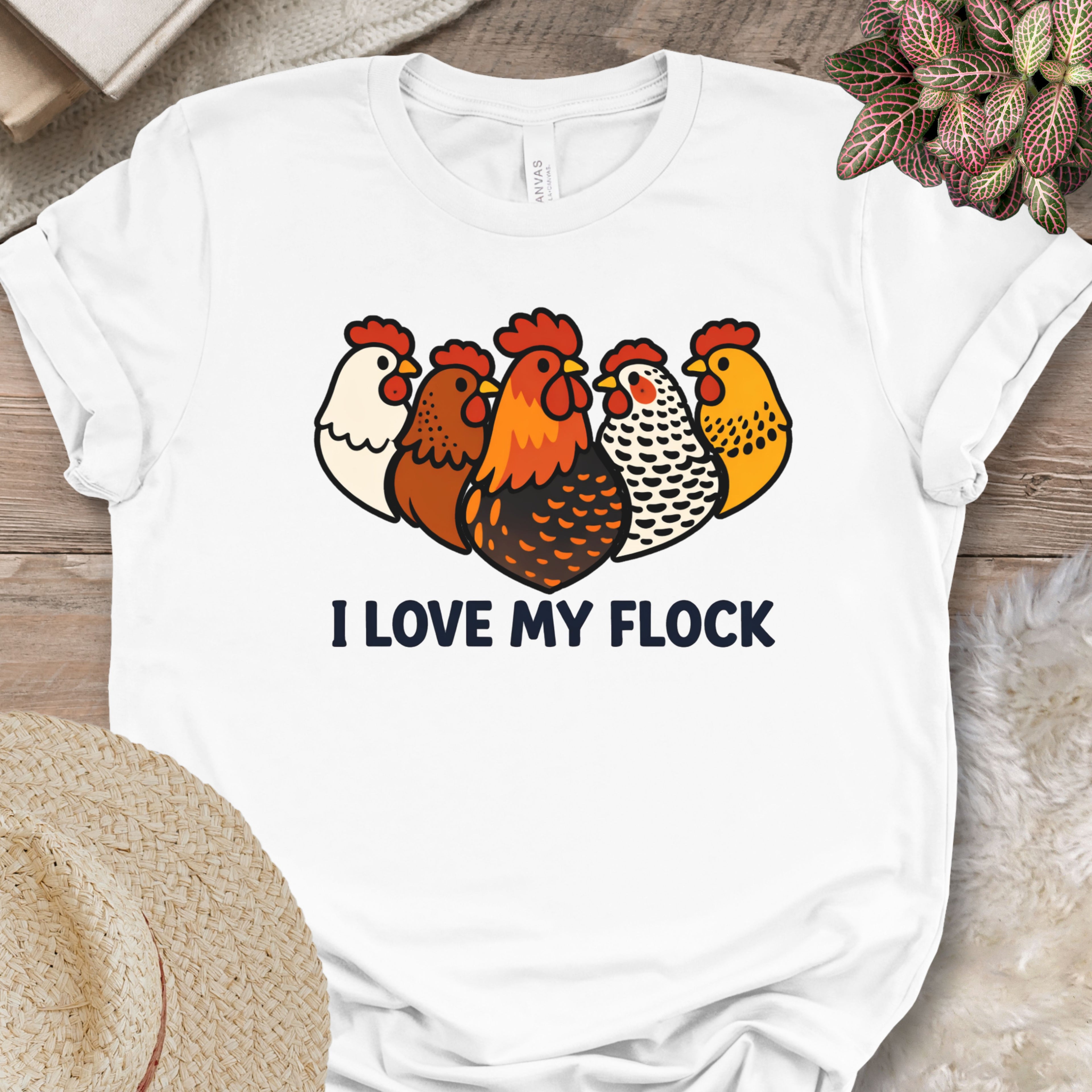 Backyard Flock Appreciation Graphic Tee
