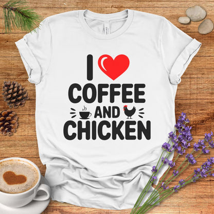 Coffee Fueled Chicken Keeper Tee
