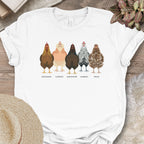 Backyard Chicken Breeds Tee (D)
