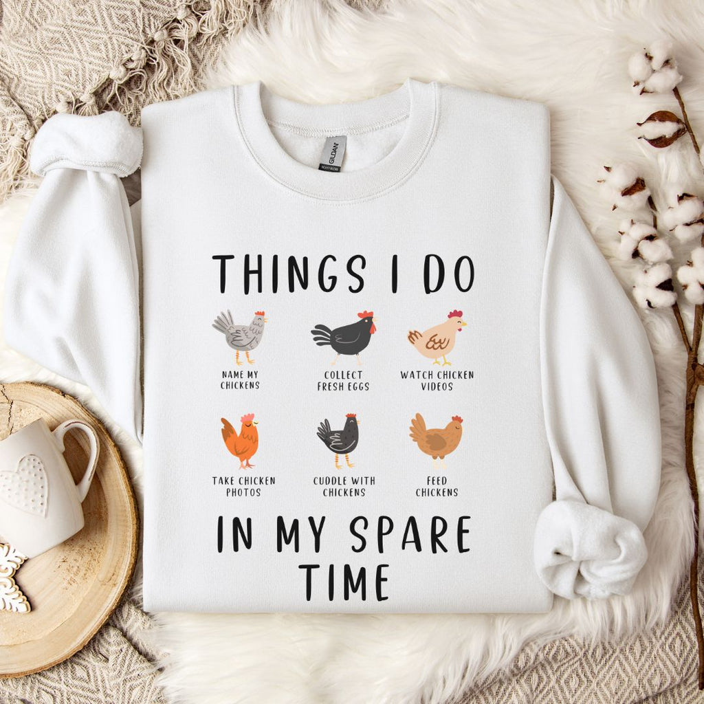 Things I Do in My Spare Time Sweatshirt
