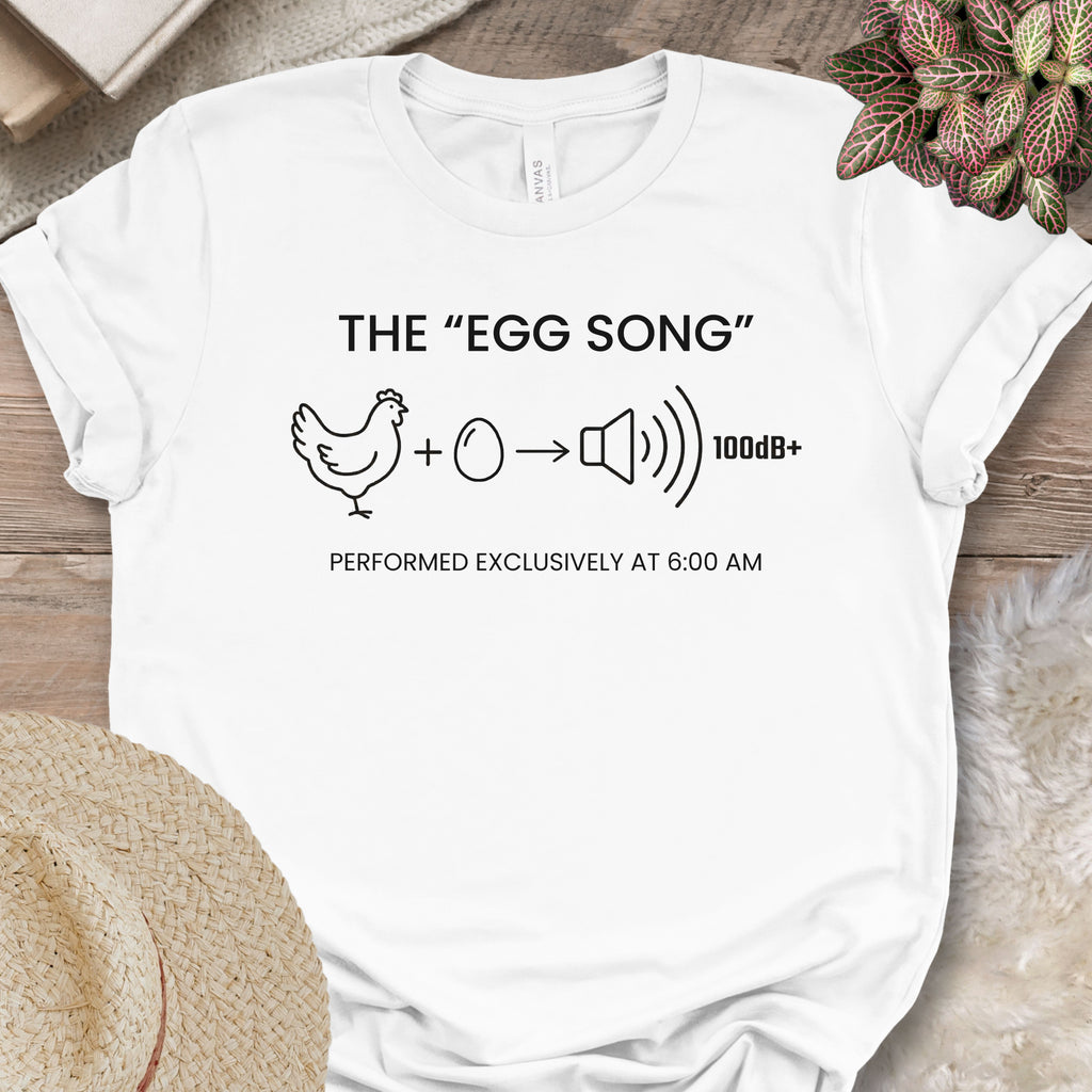 Funny Egg Song Chicken Shirt