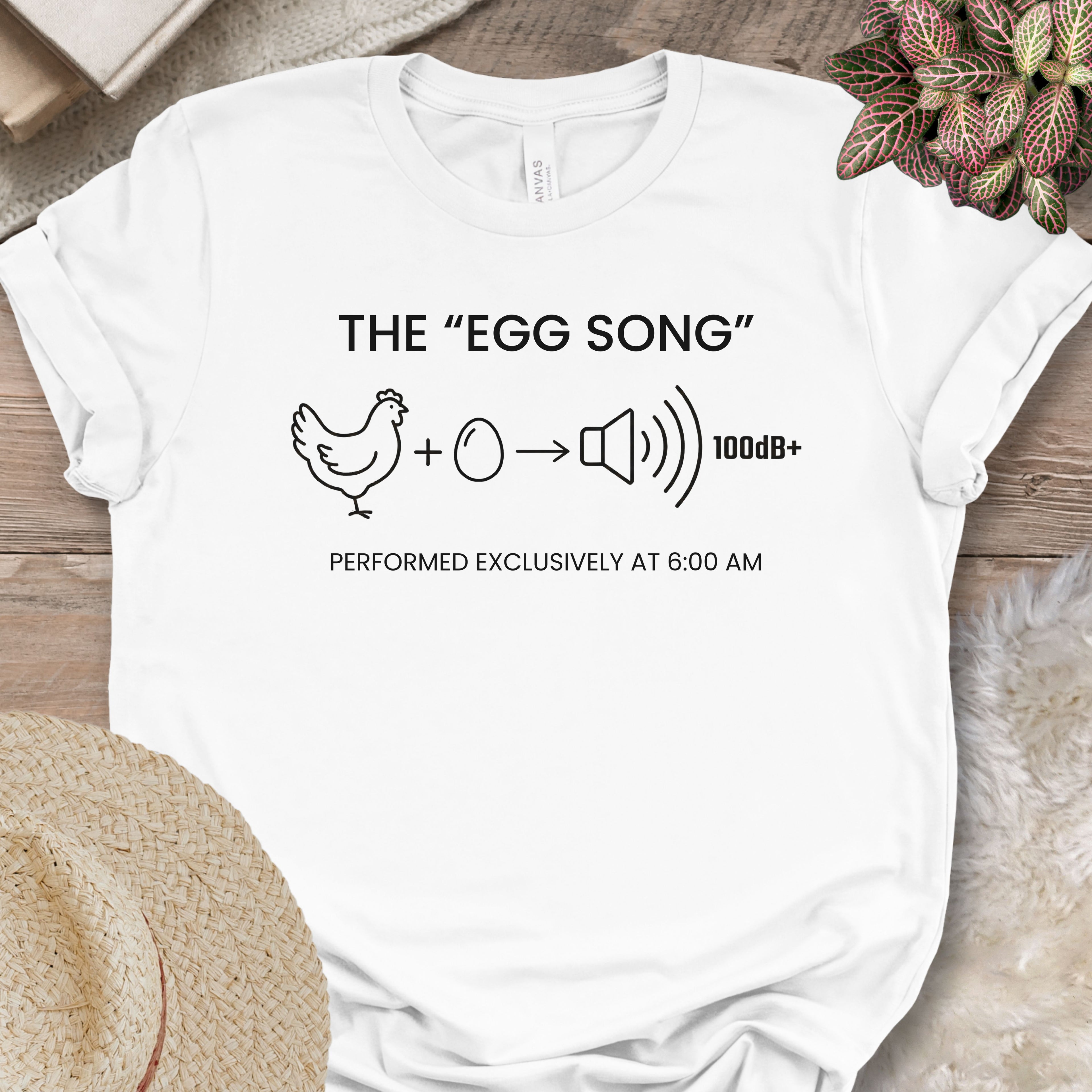 Funny Egg Song Chicken Shirt