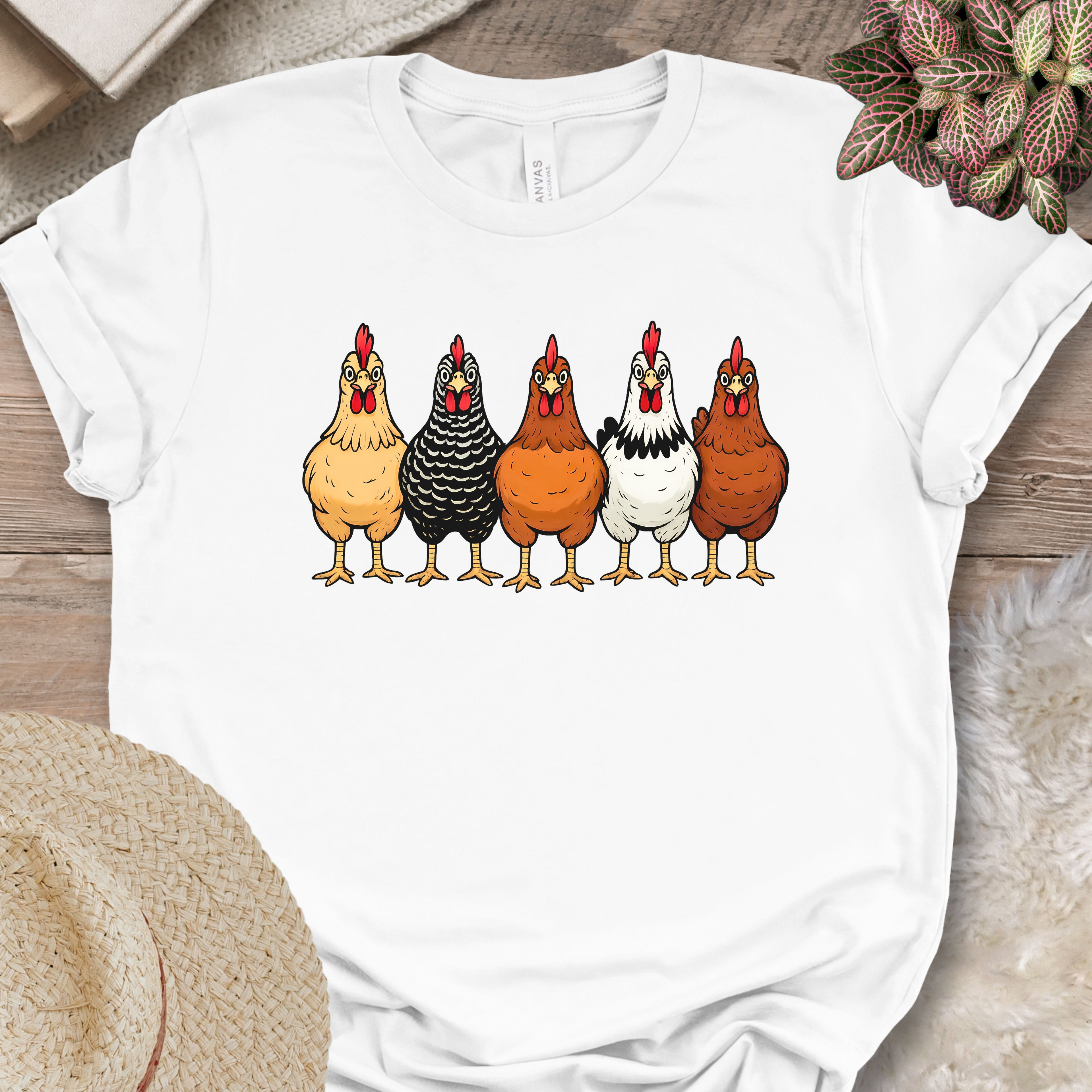 Flock Squad Vintage Chicken Tee