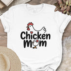 Hen Heart Chicken Mom Shirt