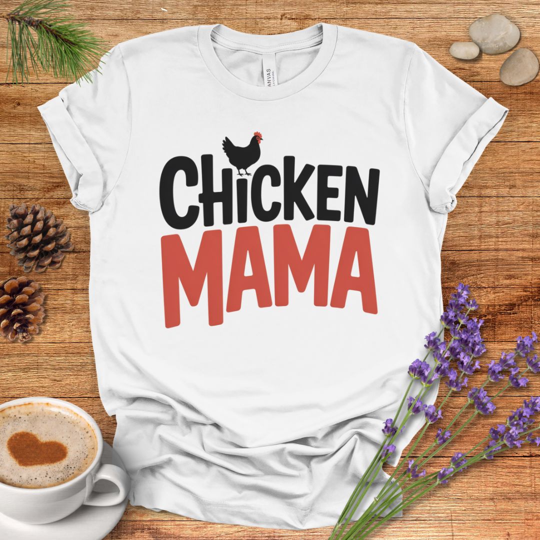 Minimalist Chicken Mama Tee