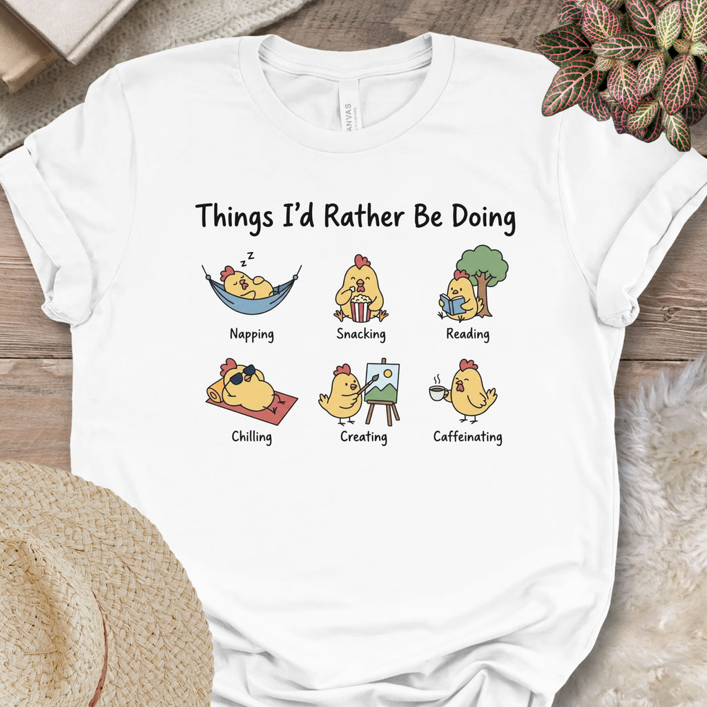 Chicken Lover Lifestyle Humor Shirt