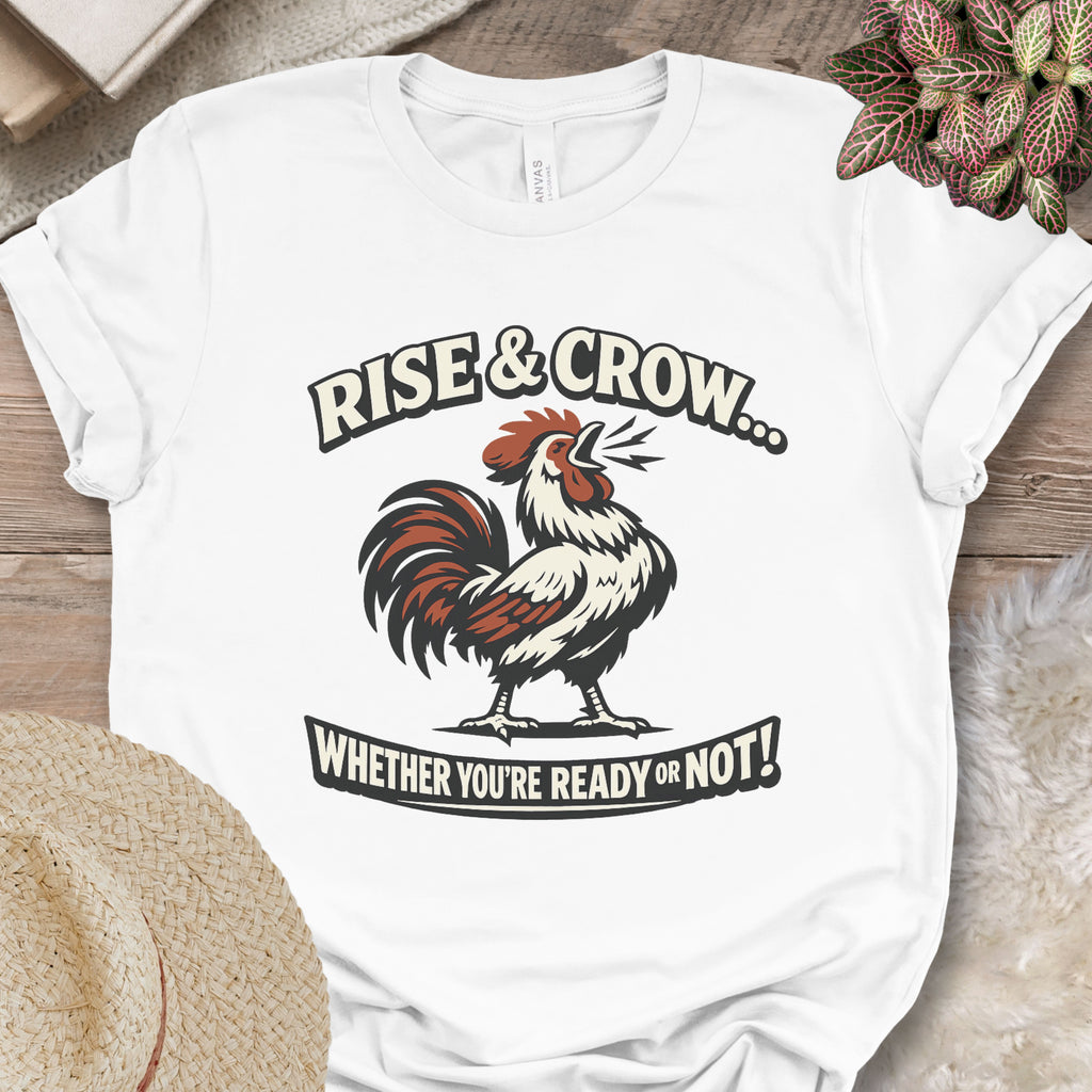 Vintage Rooster Morning Farm Shirt