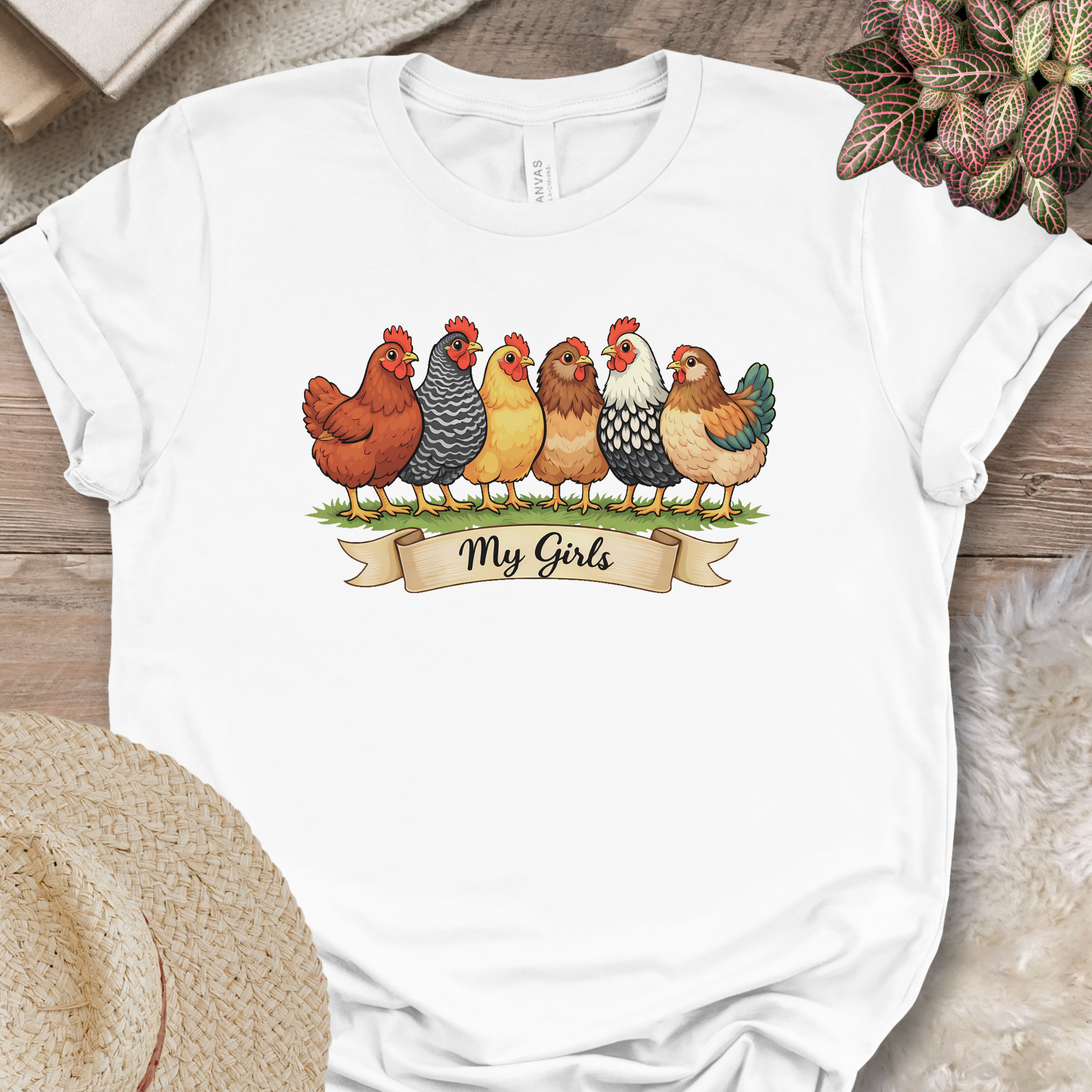 Hen Lineup Farm Pride T-Shirt