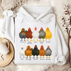 Fancy Chicken Breeds Hoodie