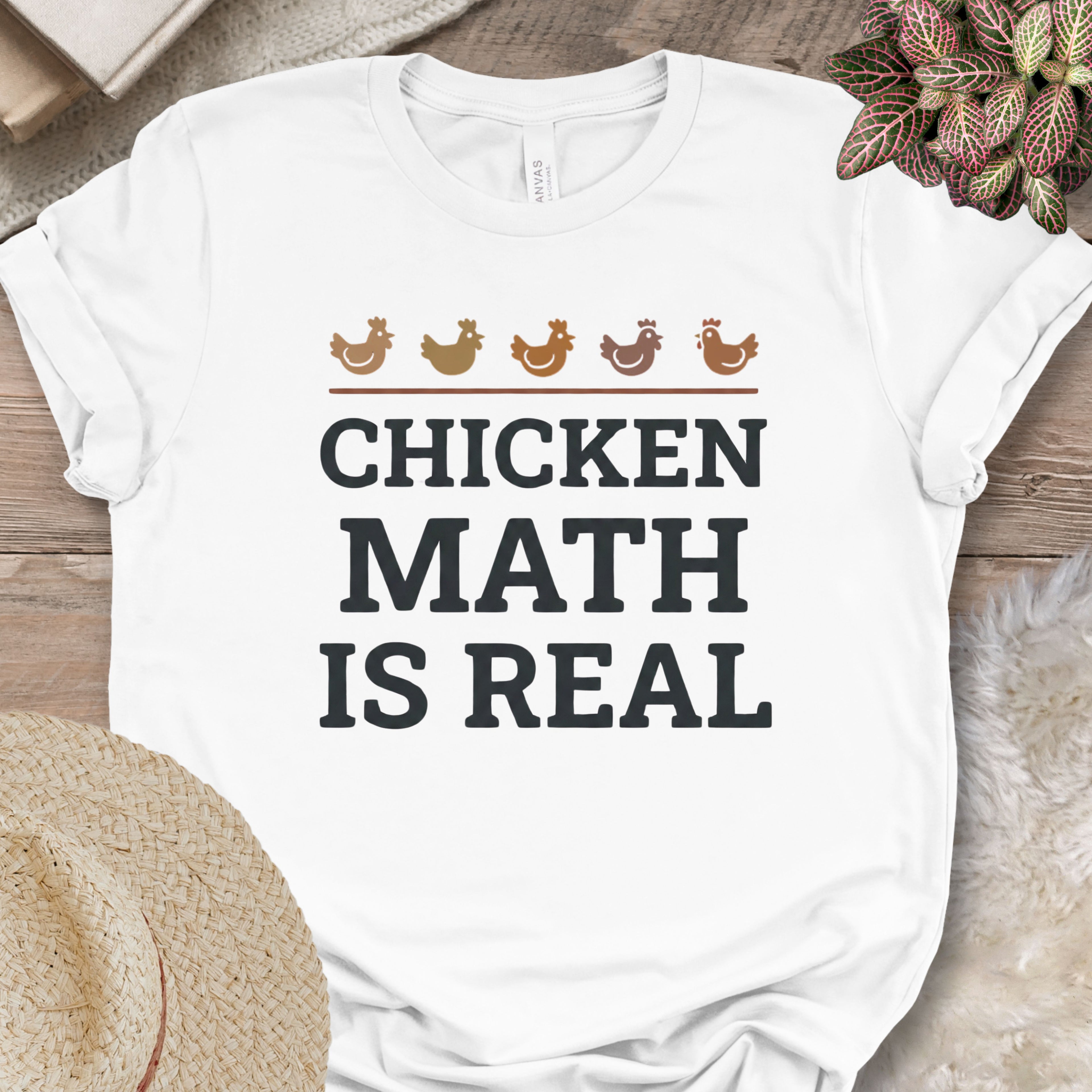 Chicken Math Is Real Tee