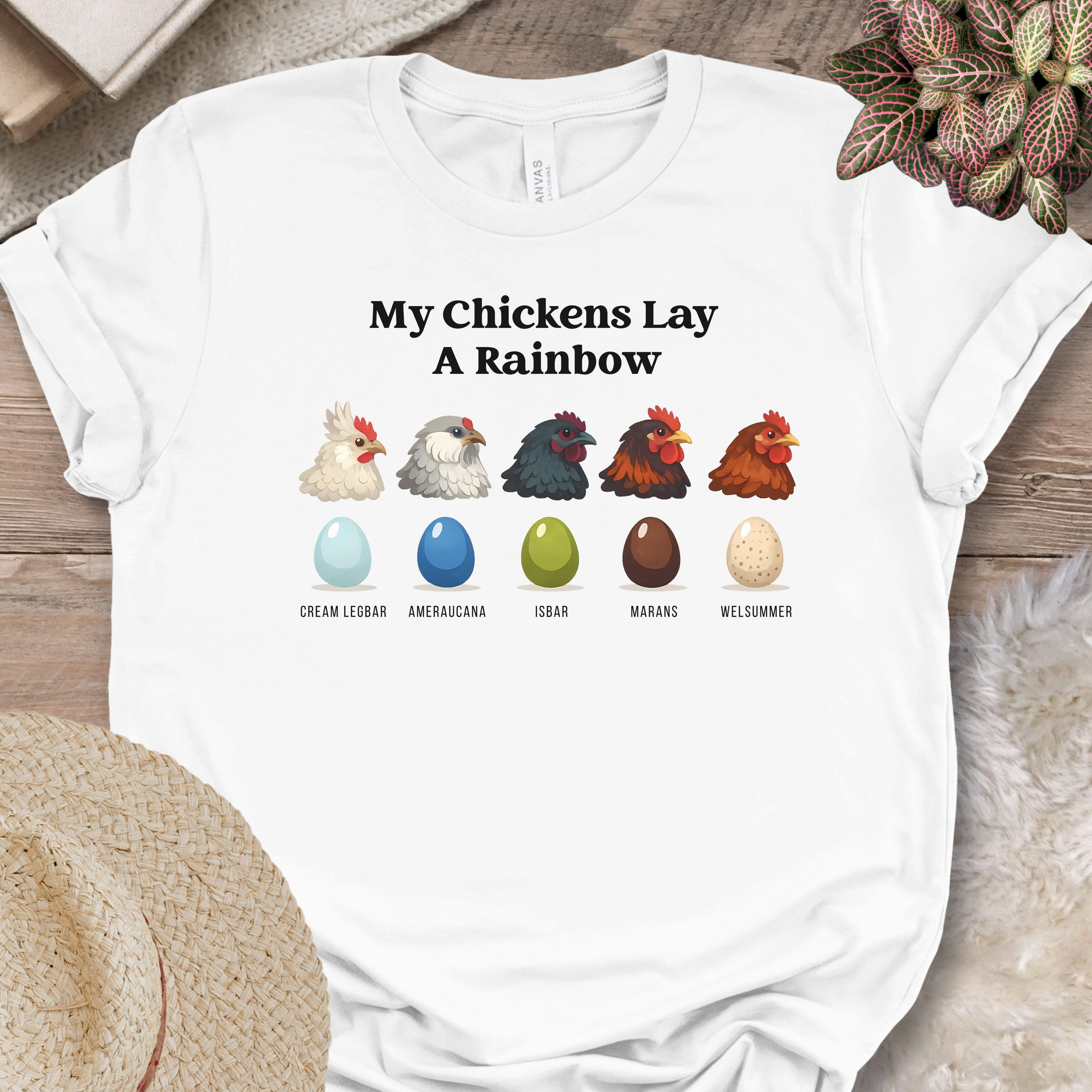 Rainbow Egg Layers T-Shirt