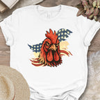 Patriotic Rooster Tee