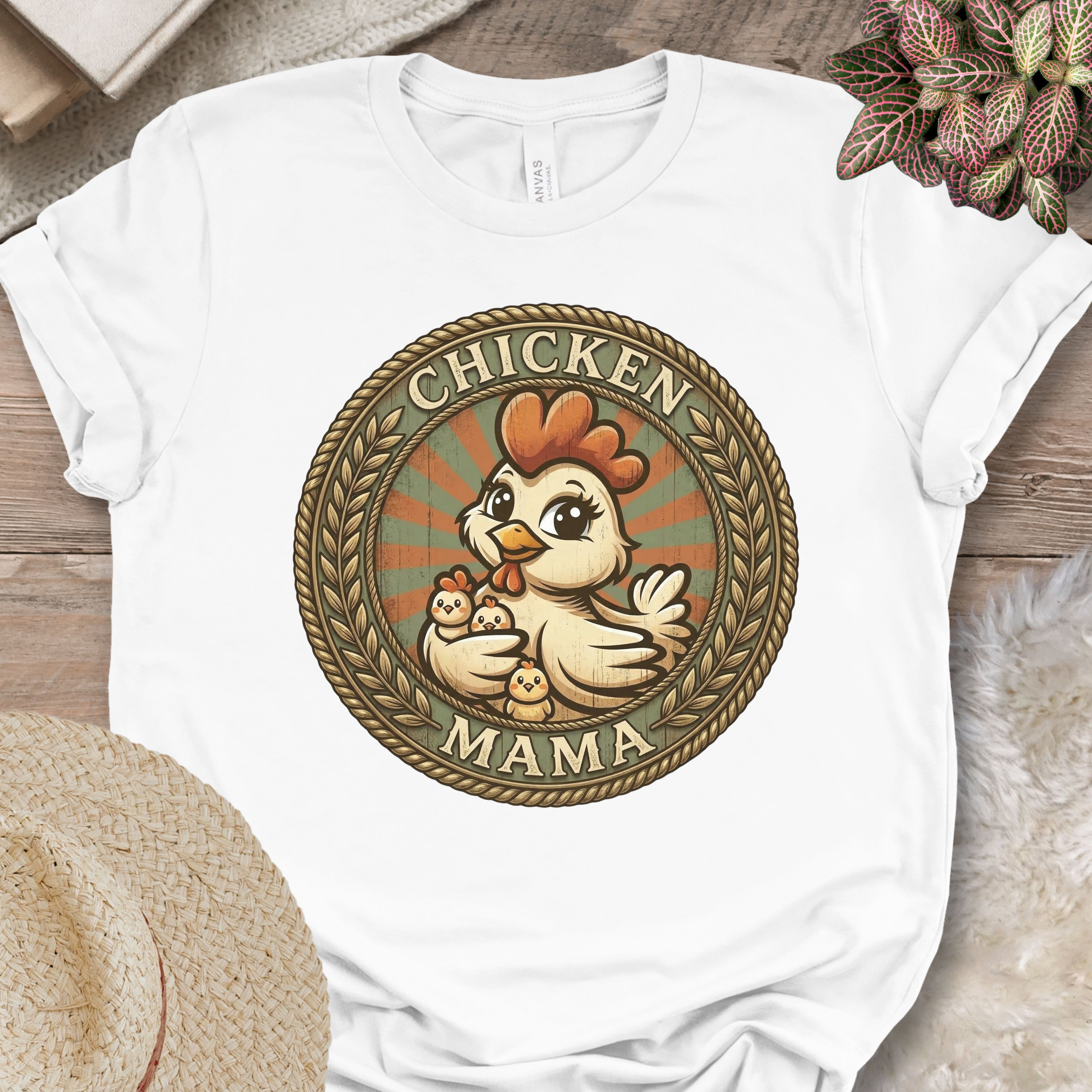 Vintage Chicken Mama Shirt