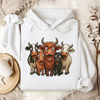 Funny Cow Lineup Hoodie