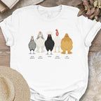 Backyard Chicken Breeds Tee (C)