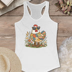 Patchwork Hen Summer Tank Top