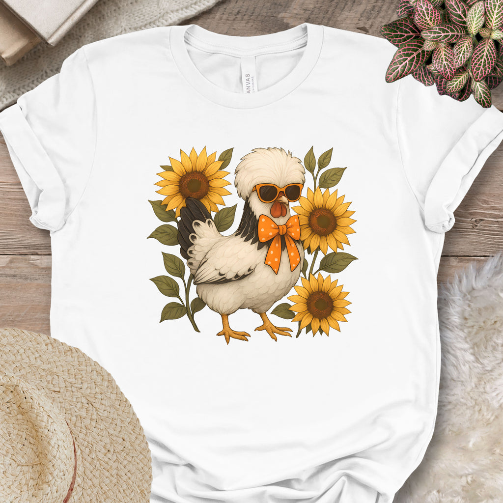 Cool Polish Chicken Sunflower Tee